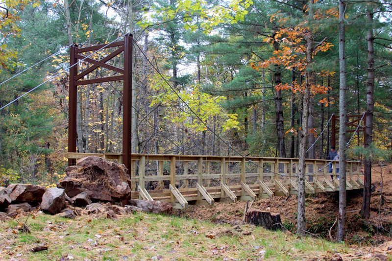 Nature Trail with Bridge