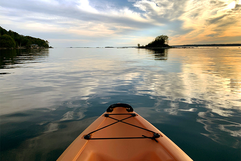 Kayaking on the River Outdoor Recreation in Alexandria Bay New York